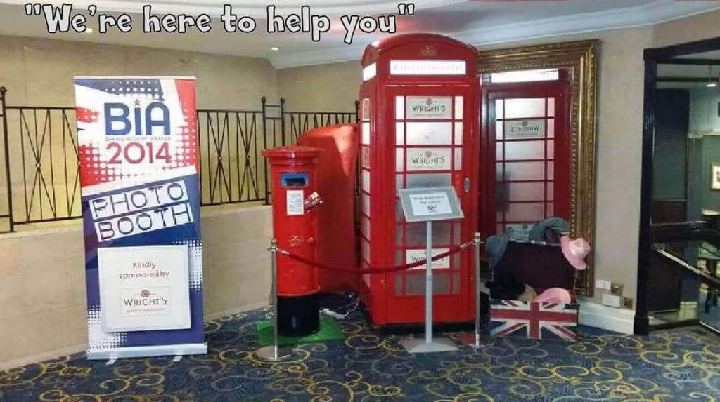 Red Telephone Box Photo-Booth Hire Weddings Parties Events