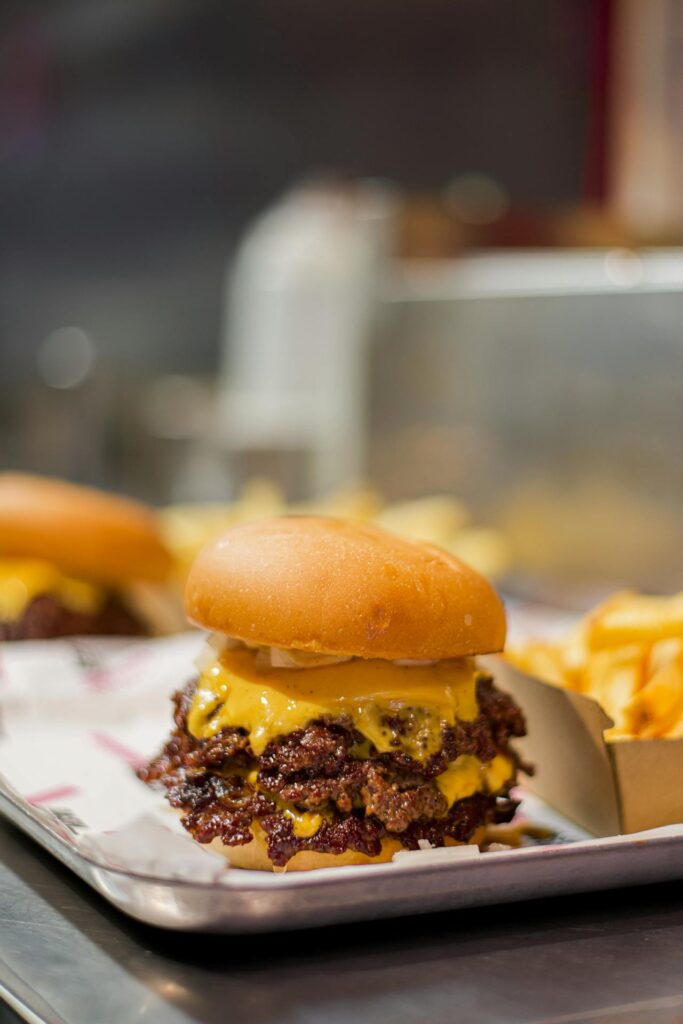 Typical Smash Burger Patties