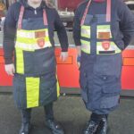 Fire Fighter Turnout Gear Upcycled Aprons