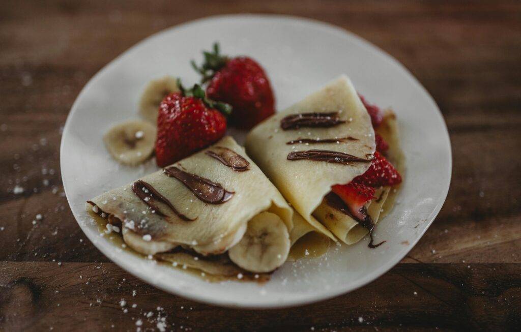 Crepes On A Plate