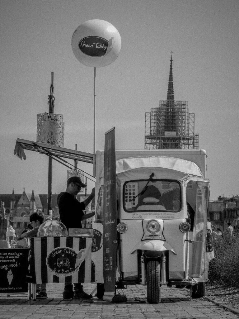 French Food Cart