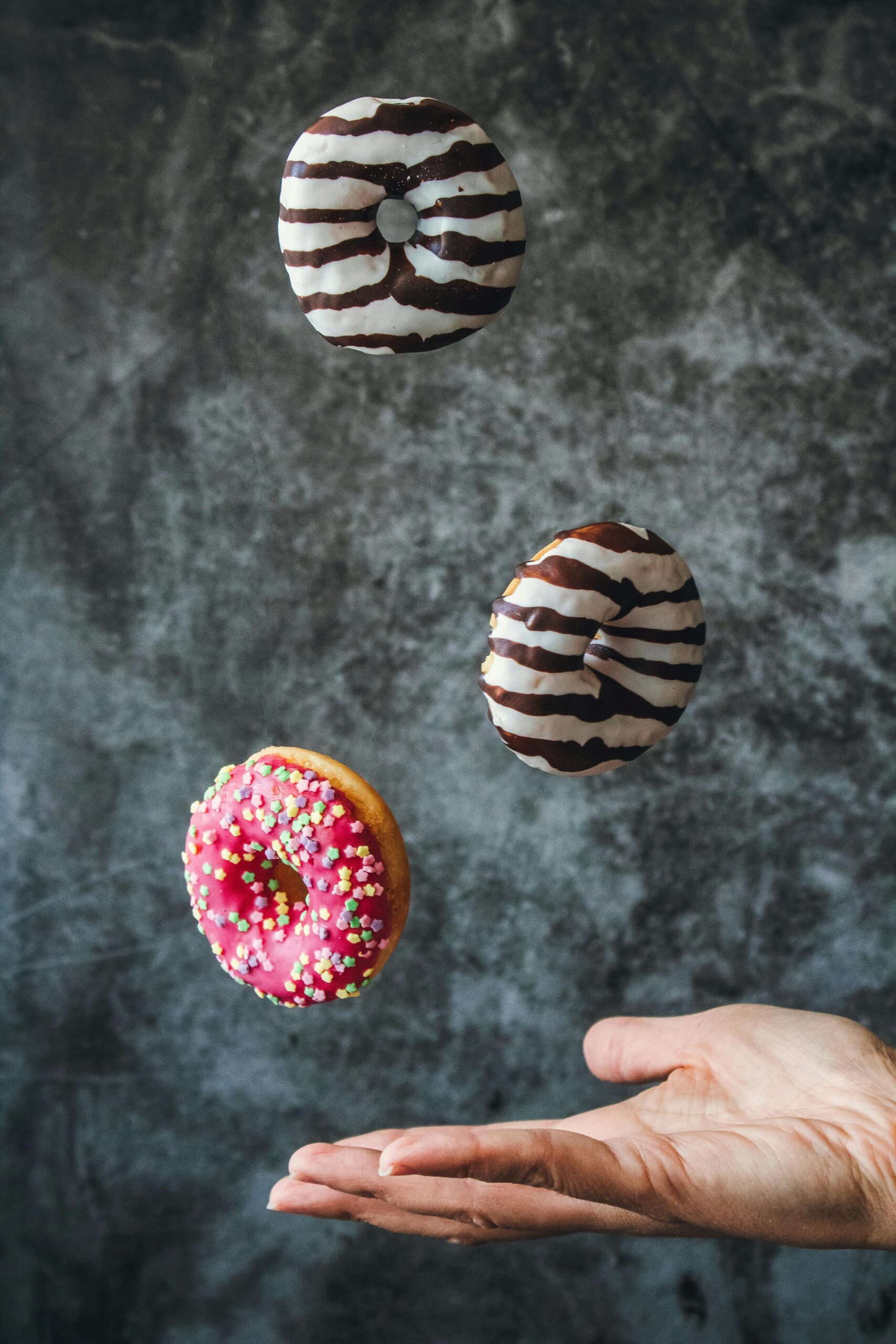 Handful Of Doughnuts